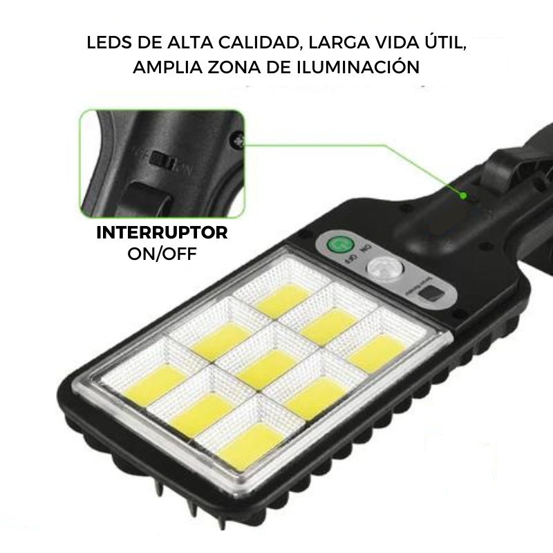 Lampara Solar SmartLed - Nunca Gaste Más Con Energía