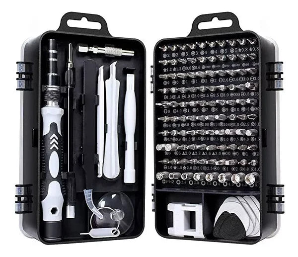 Set Mini Destornillador Precision Pro® - 115 en 1