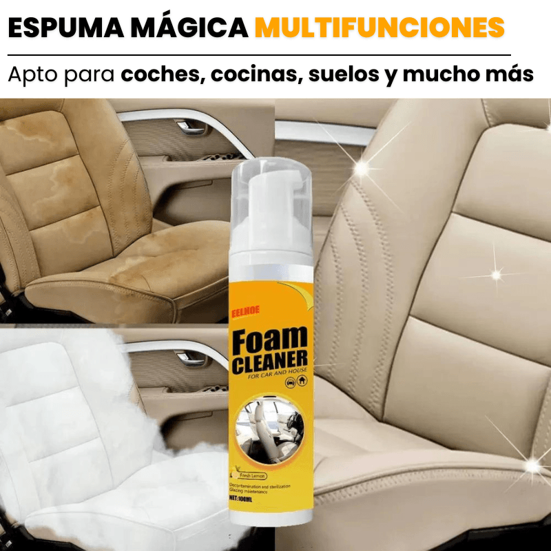 Espuma Mágica de Limpieza Profunda Foam Cleaner™ - Tiendas Prati