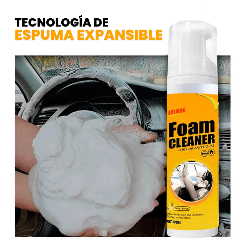 Espuma Mágica de Limpieza Profunda Foam Cleaner™ - Tiendas Prati